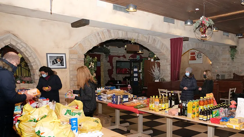 MORSEGO - FOTOPIRAN - DUE CARRARE - RACCOLTA ALIMENTI RE DI MEZZO