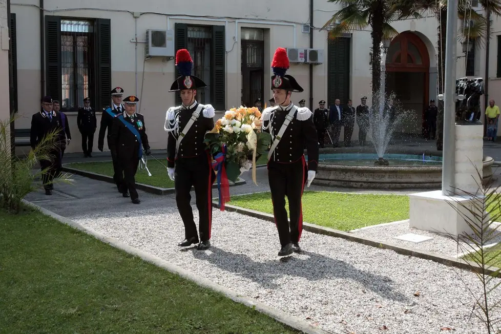 BELLOTTO - AGENZIA BIANCHI - PADOVA - CERIMONIA 202 ANNI ARMA CARABINIERI IN PRATO DELLA VALLE.