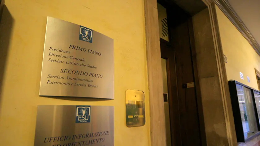 La sede dell'Esu di via San Francesco