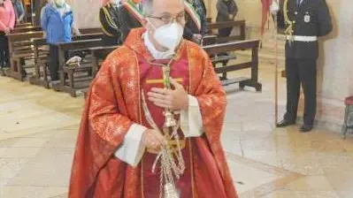 Il vescovo Marangoni domenica 2 gennaio è salito a Laste per le celebrazioni