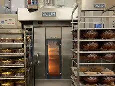 Il laboratorio di una pasticceria