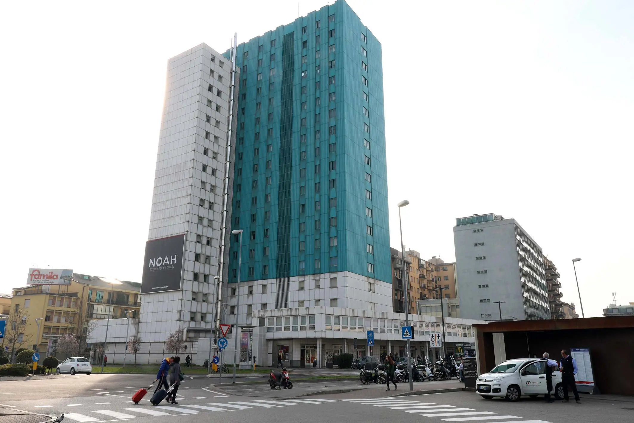 La Torre Belvedere in zona stazione