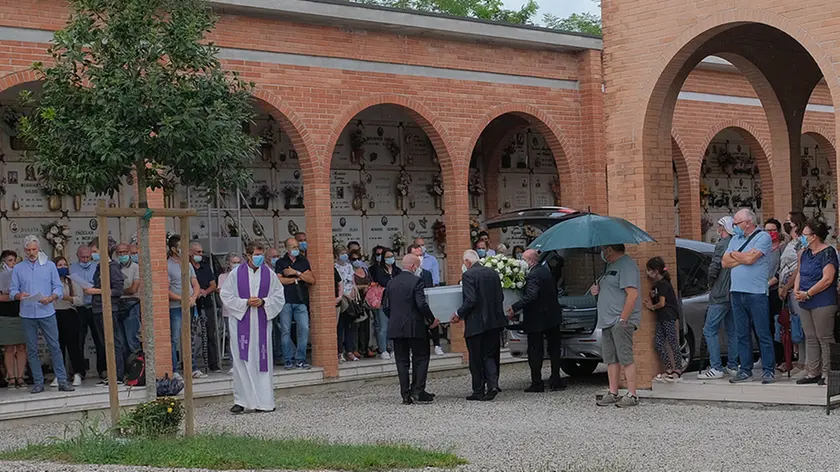 BASCHIERI-FOTOPIRAN-PIAZZOLA SUL BRENTA-FUNERALE ELENA ZAMPIERI