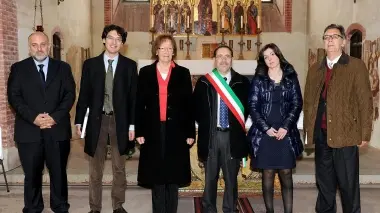BRUNACCI I principali premiati e in alto alcuni studenti