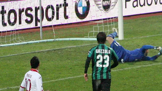 EDEL PADOVA-SASSUOLO STADIO EUGANEO gol farias