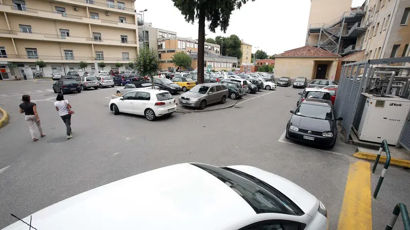 Viabilità intasata in ospedale