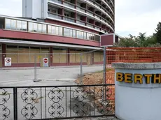 L’ex hotel Bertha a Montegrotto