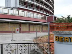 L’ex hotel Bertha a Montegrotto