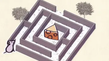 Il topo e il labirinto che lo separa dal formaggio: mefatora della felicità secondo la Silvestrin