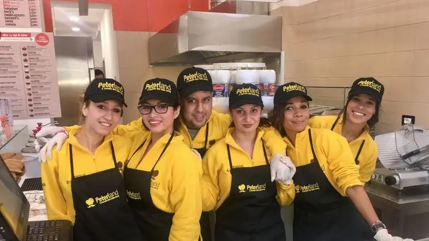 Il team di Peterland, a Padova