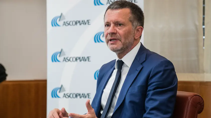 Passerini Pieve di Soligo Conferenza Stampa Ascopiave il Presidente Nicola Cecconato