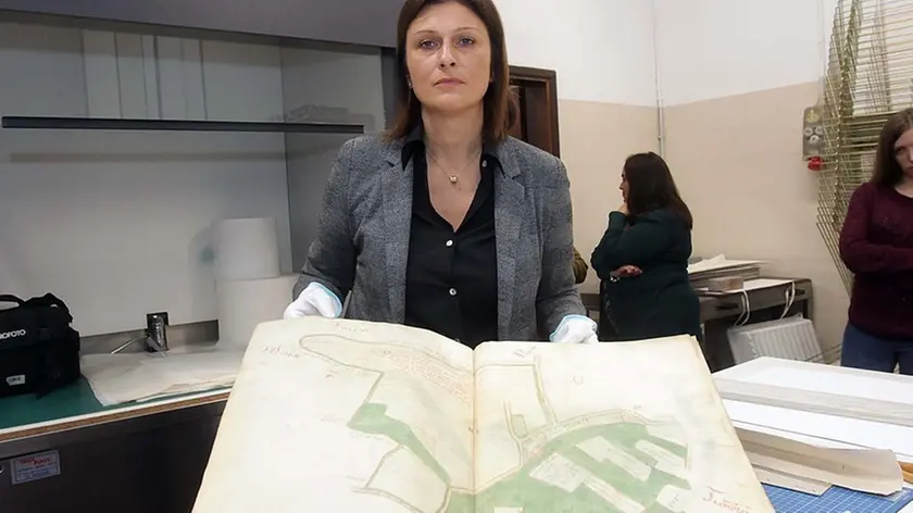 FERRO-AGENZIA BIANCHI-PADOVA - MANISCRITTO RESTITUITO ALLA'ARCHIVIO DI STATO