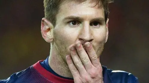 Lionel Messi ANSA/ALEJANDRO GARCIA