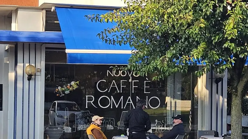 Il Caffè Romano in via Monteortone