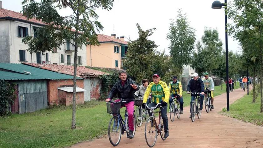 POLETTO.NUOVA CICLABILE EX FERROVIA CAMERINI PIAZZOLA SUL BRENTA
