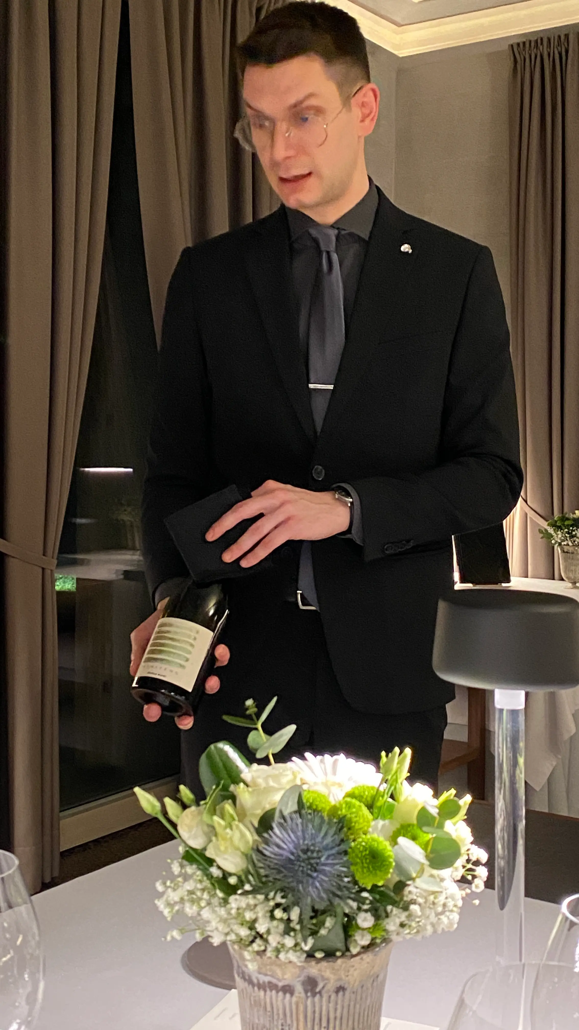Il sommelier padovano Michele Griggio