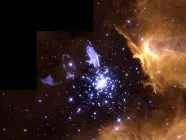 La formazione di una stella in "starburst"