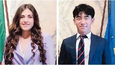 Alessia Girardi e Oscar Jiang entrambi diplomati ai Rogazionisti