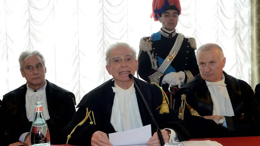 Interpress/M.Tagliapietra Venezia 19.02.2018.- Inugurazione Anno Giudiziario TAR. Cà Vendramin Callergi. Presidente Maurizio Nicolosi.