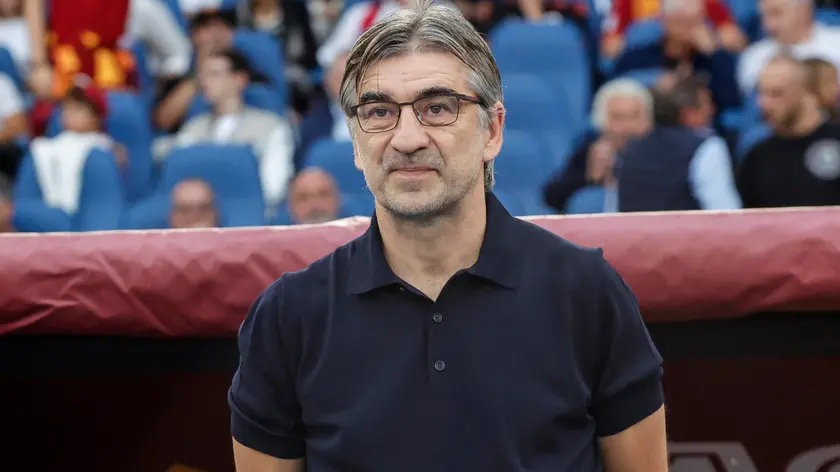 Roma’s head coach Ivan Juric during the Italian Serie A soccer match between AS Roma vs Udinese Calcio at the Olimpico stadium in Rome, Italy, 22 September 2024. ANSA/GIUSEPPE LAMI