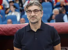 Roma’s head coach Ivan Juric during the Italian Serie A soccer match between AS Roma vs Udinese Calcio at the Olimpico stadium in Rome, Italy, 22 September 2024. ANSA/GIUSEPPE LAMI