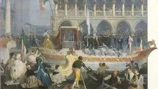 La prima visita solenne di re Vittorio Emanuele II a Venezia dopo il Plebiscito unitario: è il 7 novembre 1866