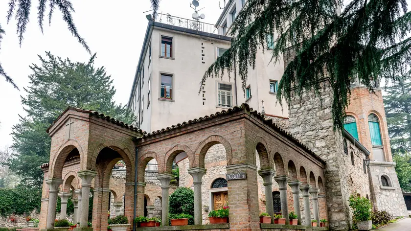 Monselice (PD), 31 maggio 2023. Vedute Eremo Monte Ricco a Monselice. Nella Foto: l’eremo del Monte Ricco