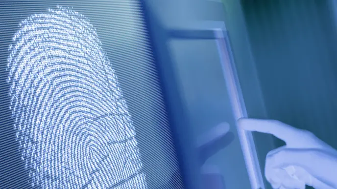 Fingerprint --- Image by © Gregor Schuster/Corbis