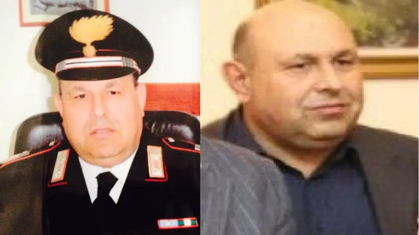 Franco Cappadona in divisa e in abiti civili