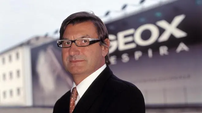 Enrico Marchi Qui sopra Mario Moretti Polegato della Geox