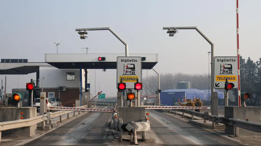 Il casello di Monselice dell'A13