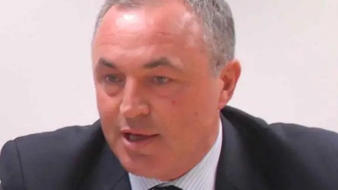 VE 20070605 Via Verdi Redazione DELLA NUOVA VENEZIA faccia a faccia TRA I candidati sindaco di Chioggia, ..DA SX ROMANO TIOZZO IL GIORNALISTA GIOVANNI BASCHIERI E Lucio Tiozzo (BERTOLIN/Bertolin )