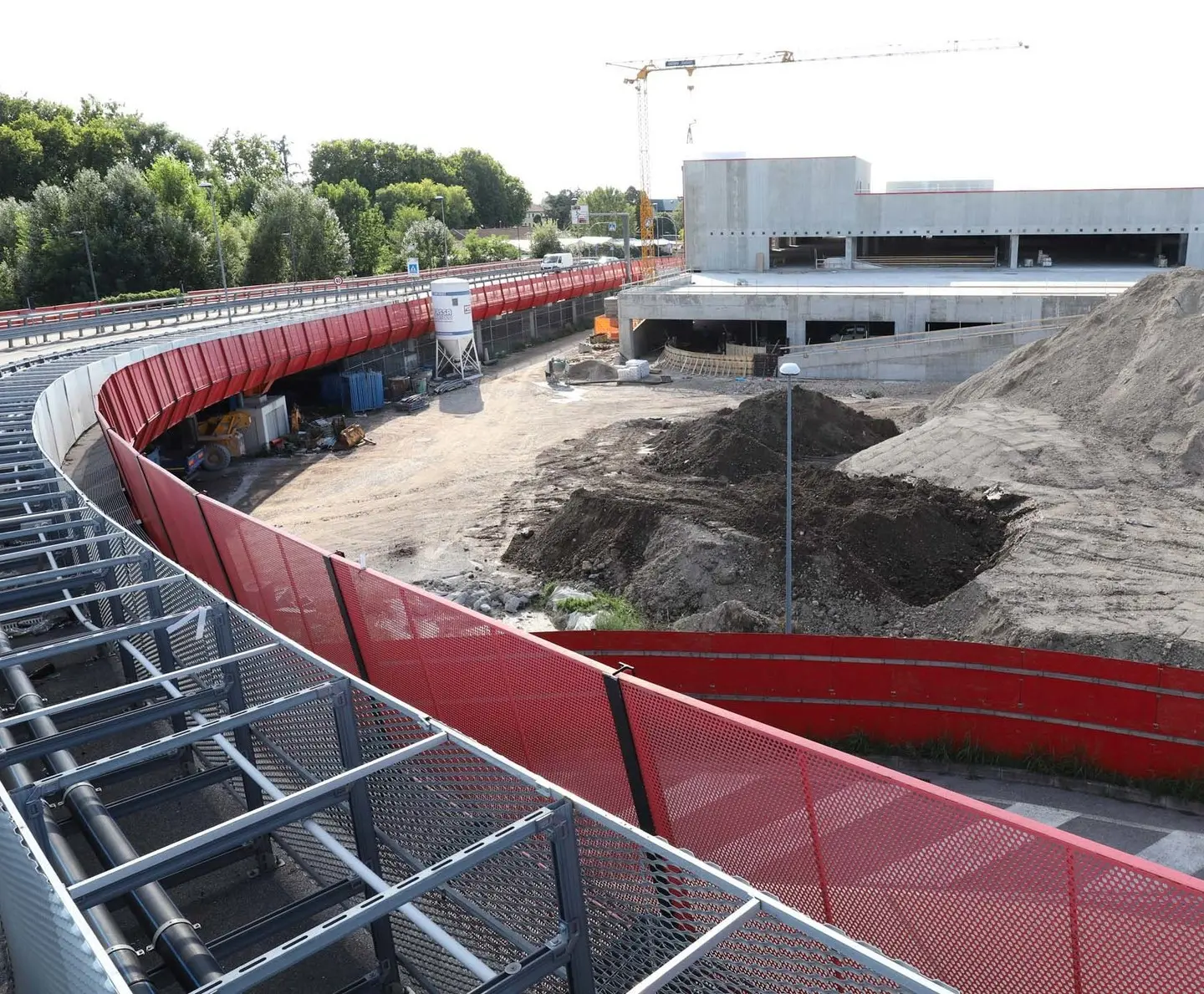 Il cantiere Iper Rossetto