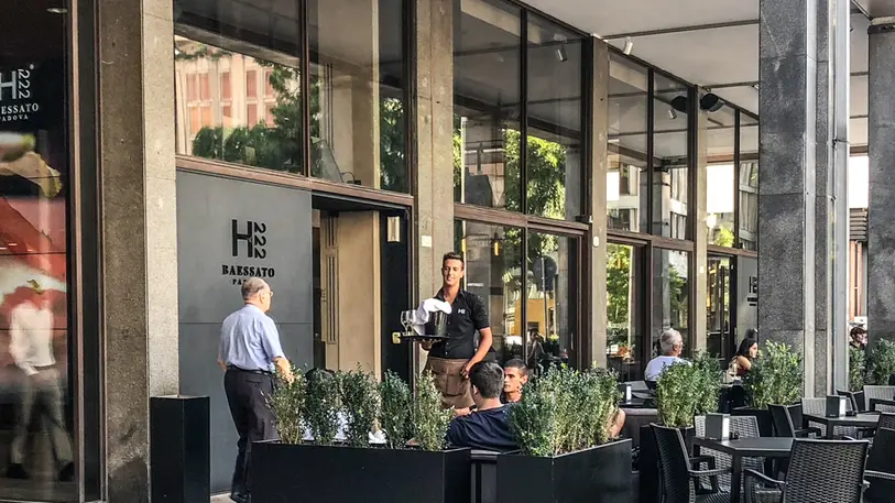 Il bar Baessato di Largo Europa