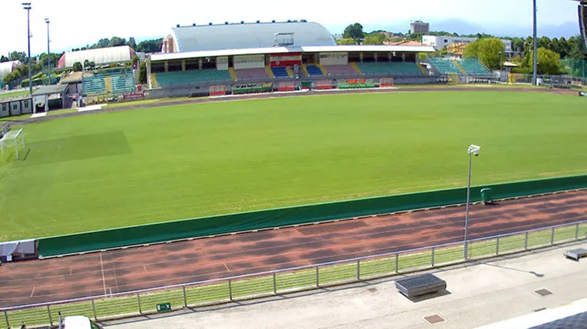 PRANDI - FOTO PIRAN - CITTADELLA - MODIFICA RECINZIONI TRIBUNA STADIO TOMBOLATO