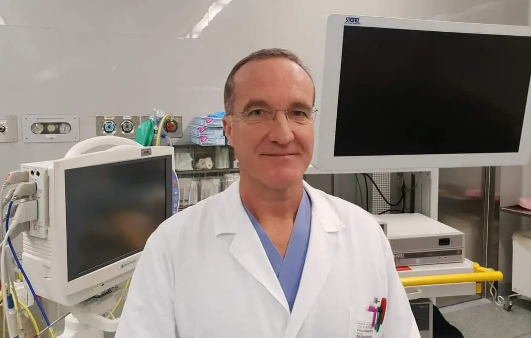 Roberto Cola, direttore della UOC di Chirurgia dell'ospedale di Schiavonia