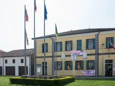 Bagnoli PD, 24.03.2017 Conferenza stampa a Bagnoli. Nella foto: il Municipio