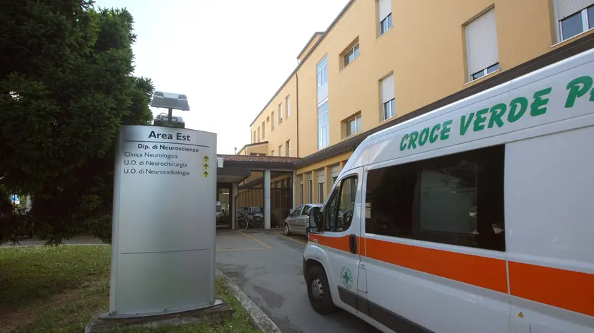 L’ingresso della Clinica Neurologica che ospita la Stroke Unit