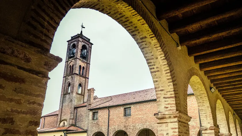 S. Pietro Viminario (PD), 9 aprile 2019 Reportage su S. Pietro Viminario e Vanzo per articolo di Jori. ph. Zangirolami Nella foto: i resti del monastero benedettino.