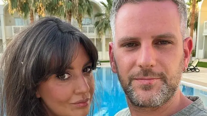 Il giovane chef con la compagna Carolina Blanco (Carolì)