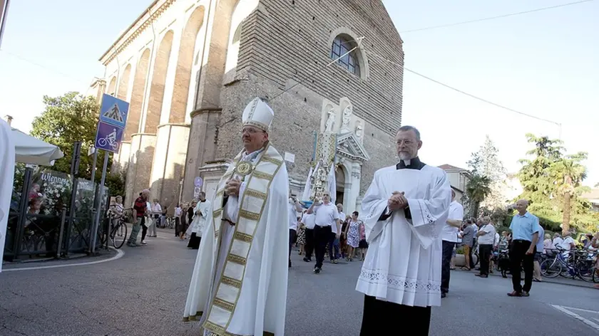 BARON - AGENZIA BIANCHI - PADOVA - PROCESSIONE VESCOVO AL CARMINE