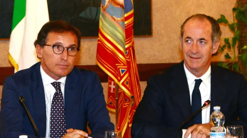 INTERPRESS/GF.TAGLIAPIETRA. 23.09.2019.- IL MINISTRO FRANCESCO BOCCIA SI INCONTRA CON LUCA ZAIA.