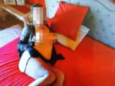 Una foto che la donna pubblicava negli annunci on-line