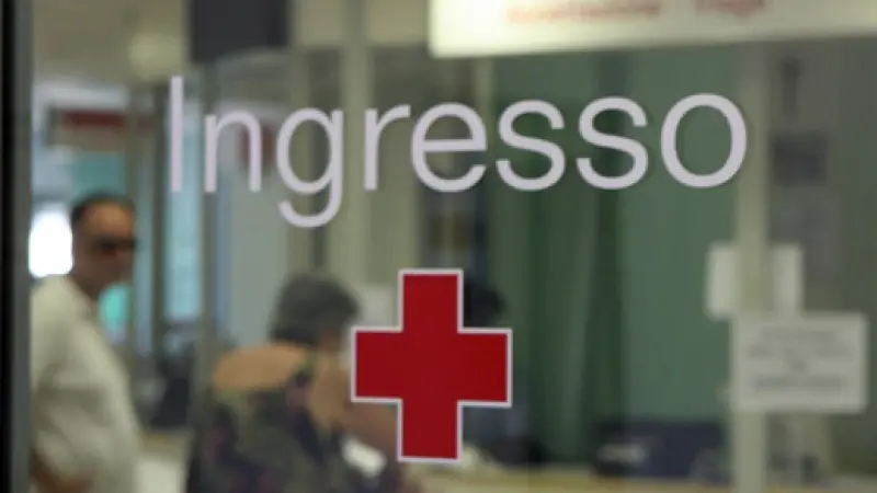 L'ingresso di un Pronto soccorso