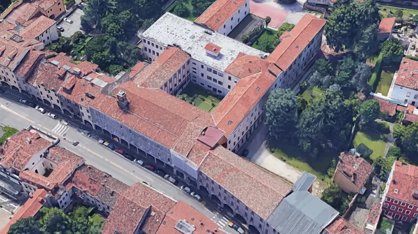L'area dell'ex convitto Sacro Cuore di via Belzoni