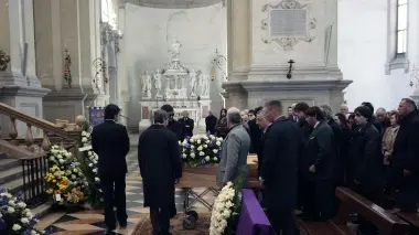 SANTA GIUSTINA. Un momento della cerimonia nella basilica