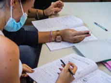 04/10/2021 Roma, Inizio dello spoglio delle schede votate per elezione del Sindaco di Roma