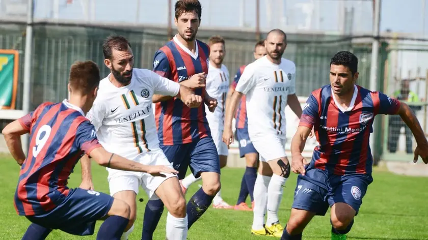 Interpress/M.Tagliapietra Venezia 27.09.2015.- Calcio Venezia/Luparense. Fabiano
