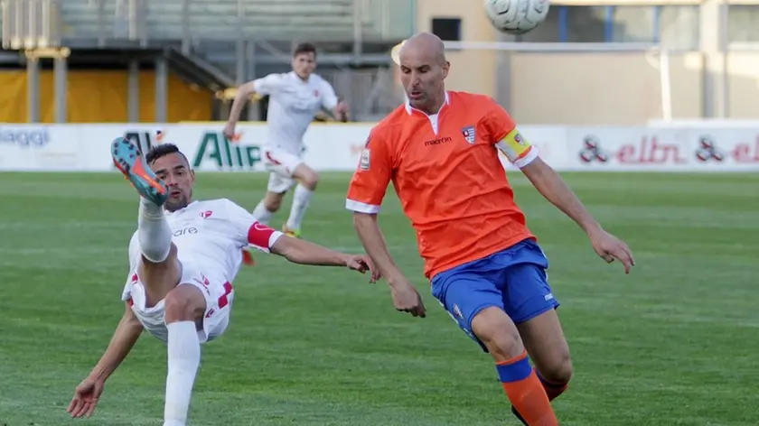 PRANDI - FOTOPIRAN - PADOVA - PADOVA- PRO PATRIA tiro gol Neto