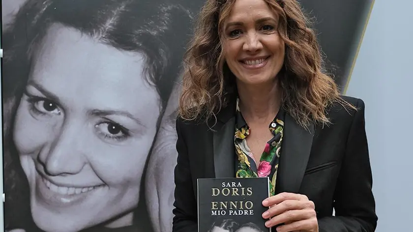 Sara Doris alla presentazione del libro dedicato al papà Ennio, fondatore di Mediolanum (foto Piran)